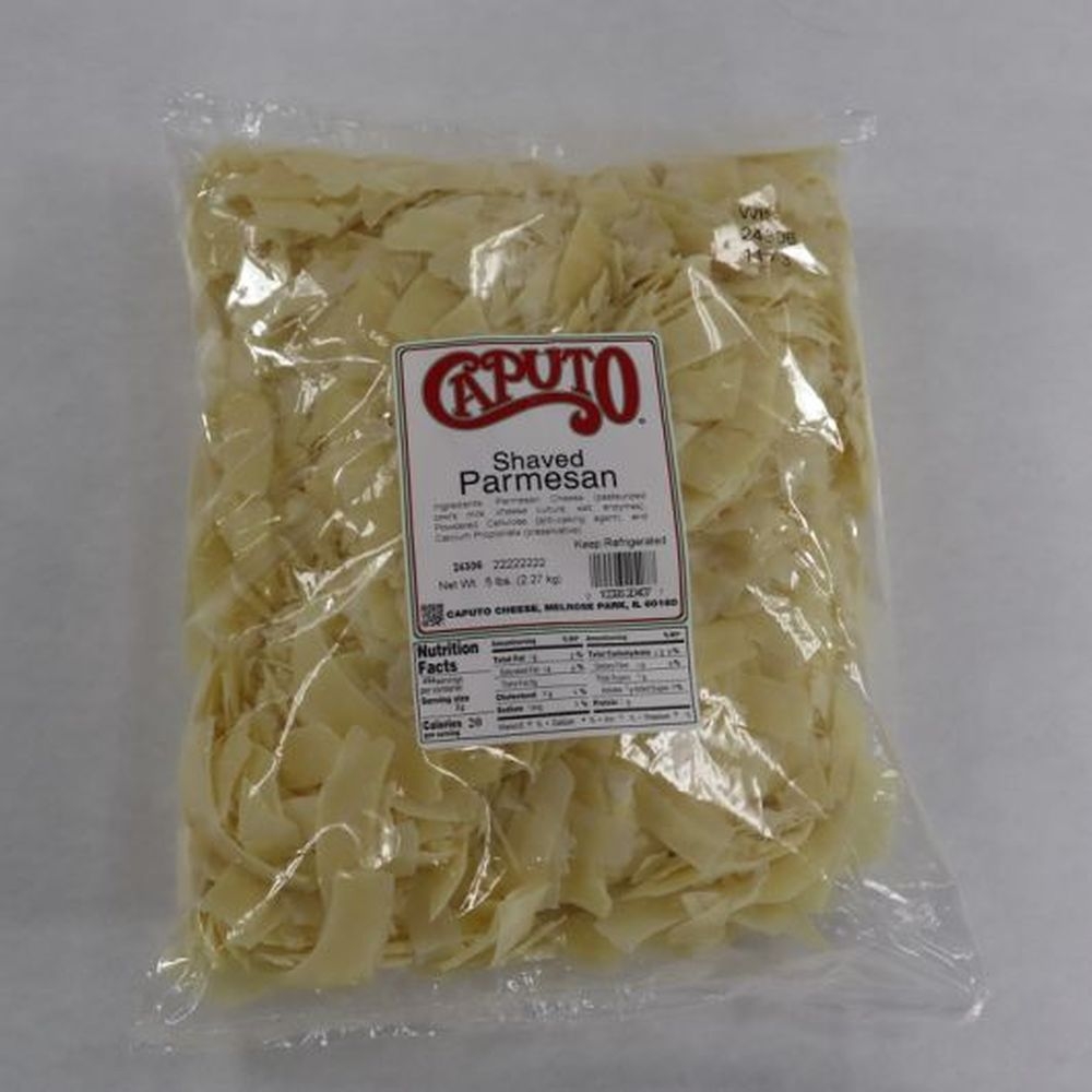 Caputo Shaved Parmesan Cheese, 5 Pound -- 4 per case