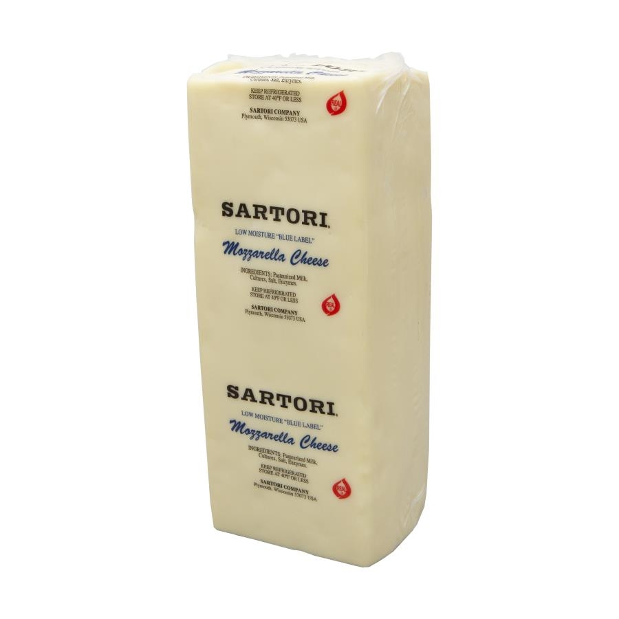 Sartori Foods Whole Milk Low Moisture Mozzarella Cheese, 6 Pound -- 8 per case.