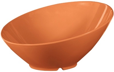 GET Enterprises Diamond Harvest Melamine Pumpkin Cascading Bowl, 24 Ounce -- 6 per case