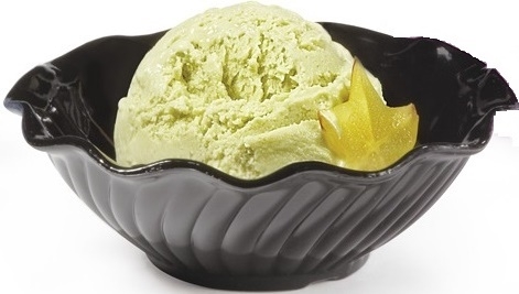 GET Enterprises SAN Black Dessert Dish, 6 Ounce -- 48 per case