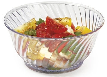 GET Enterprises SAN Clear Dessert Dish, 10 Ounce -- 48 per case