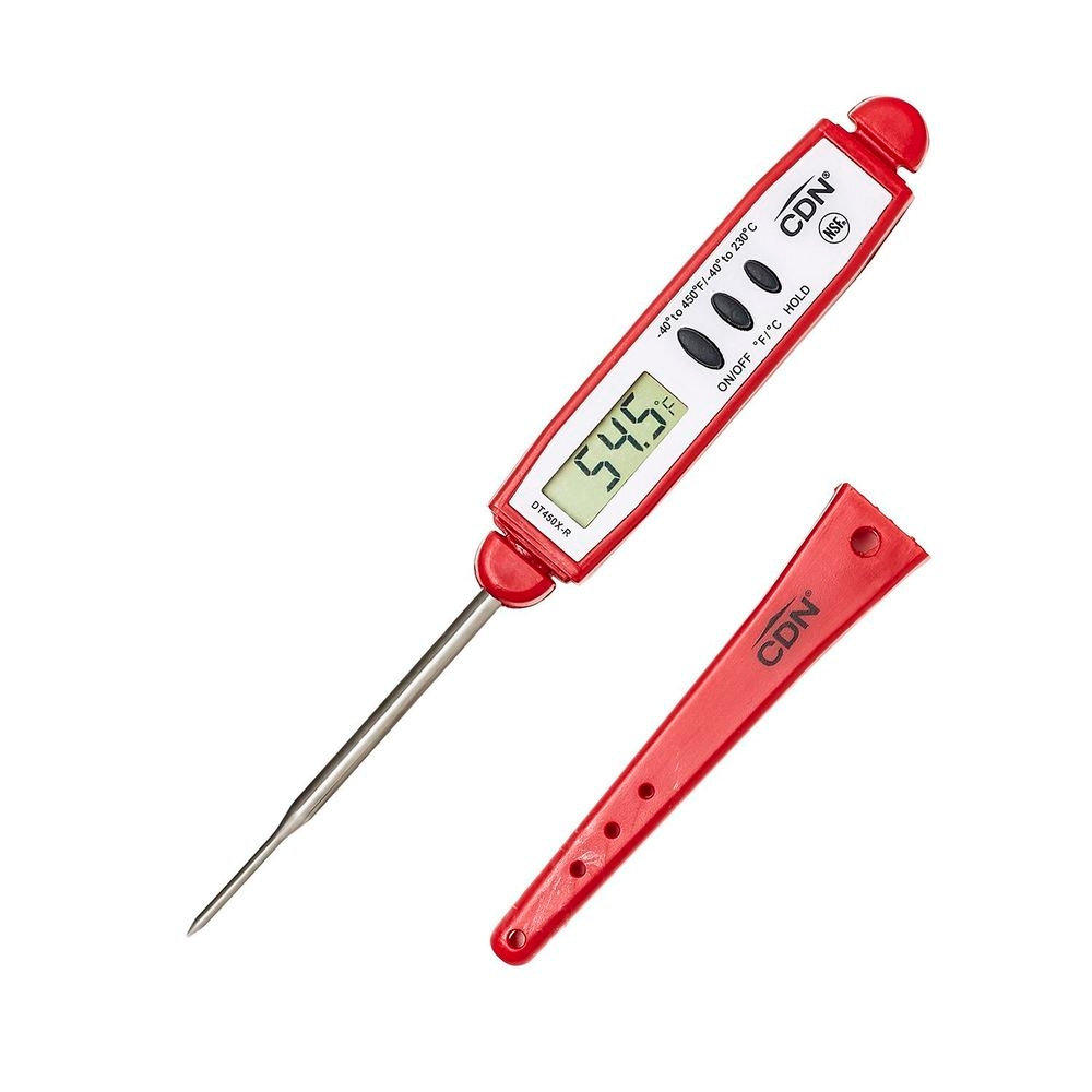 CDN Digital Pocket Thermometer - Red