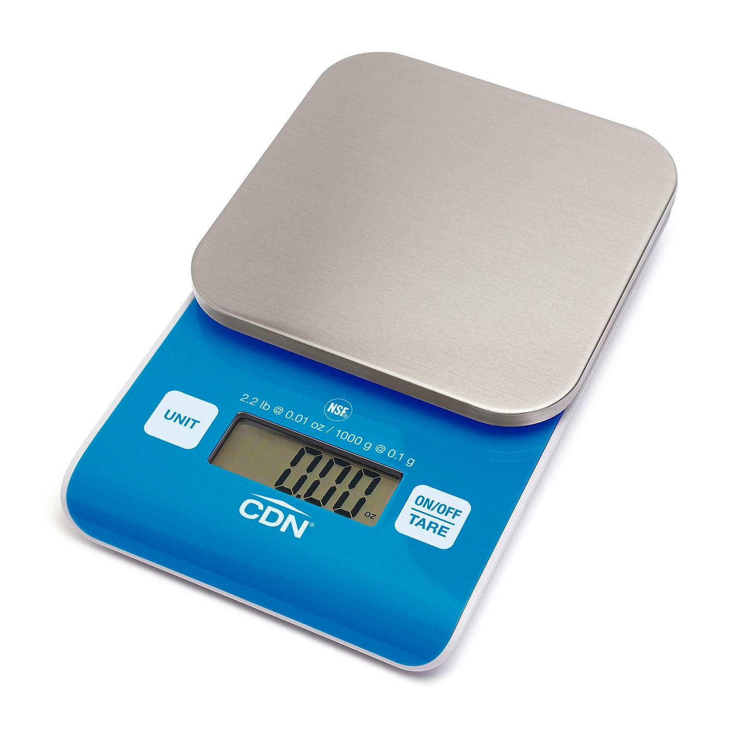 CDN Blue Digital High Precision Scale, 2 Pound Capacity