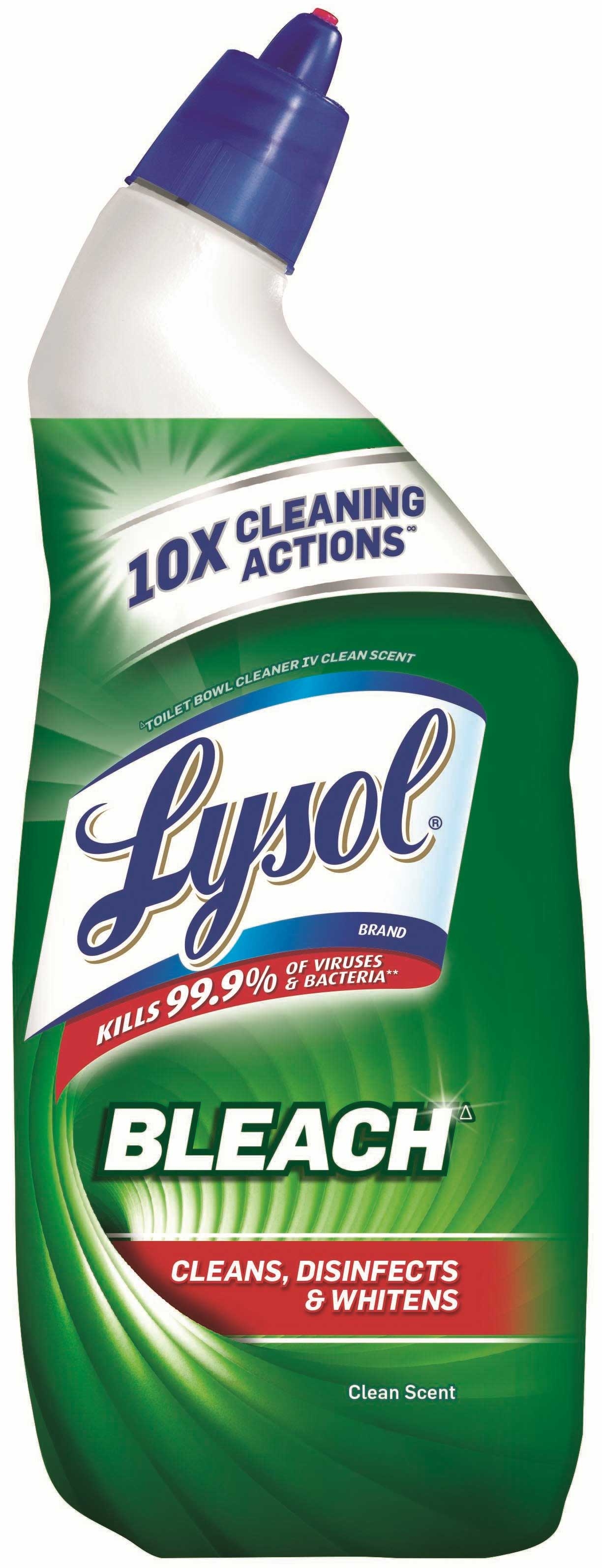 Lysol Toilet Bowl Cleaner with Bleach -- 9 per case