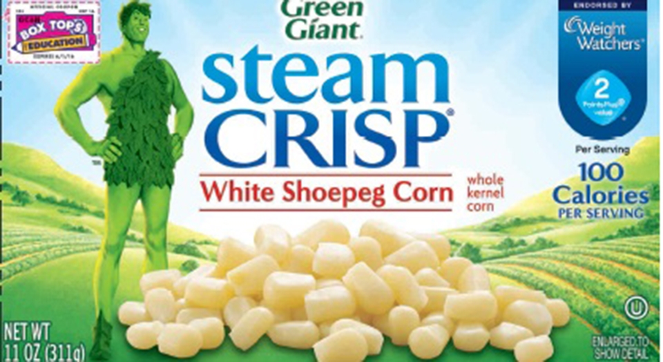 Green Giant White Shoepeg Corn Vegetable, 11 Ounce -- 12 per case.