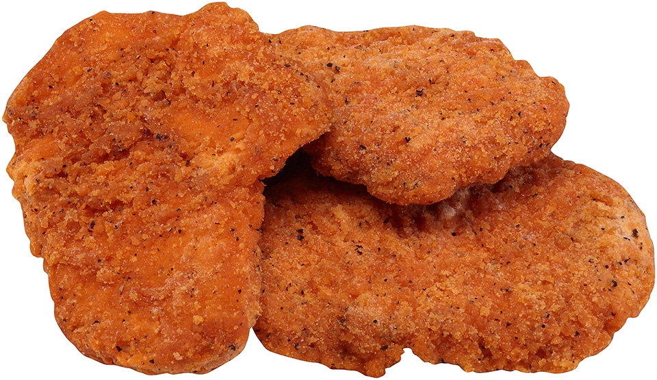 Tyson Red Label Premium Hot N Spicy Fully Cooked Breaded Chicken Breast Filet, 4 Ounce -- 2 per case.