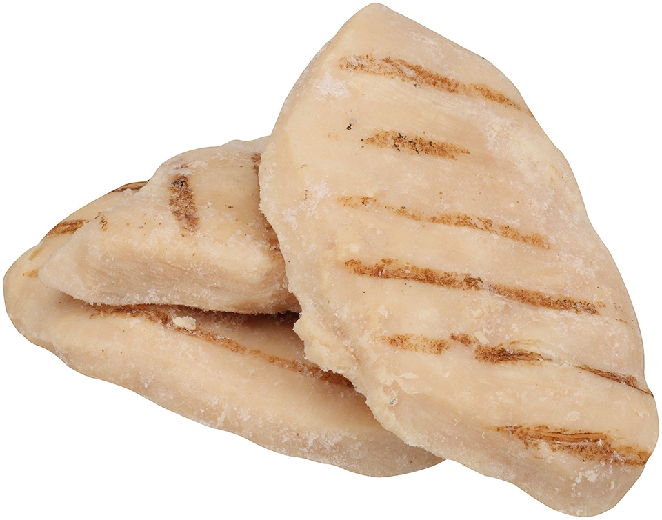 Tyson Red Label Premium Unbreaded Grilled Chicken Breast Filet, 3 Ounce -- 2 per case.