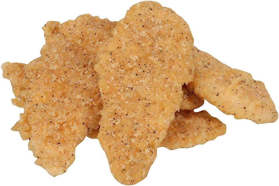 Tyson Uncooked Peppered Chicken Breast Tender Fritter, 5 Pound -- 2 per case.