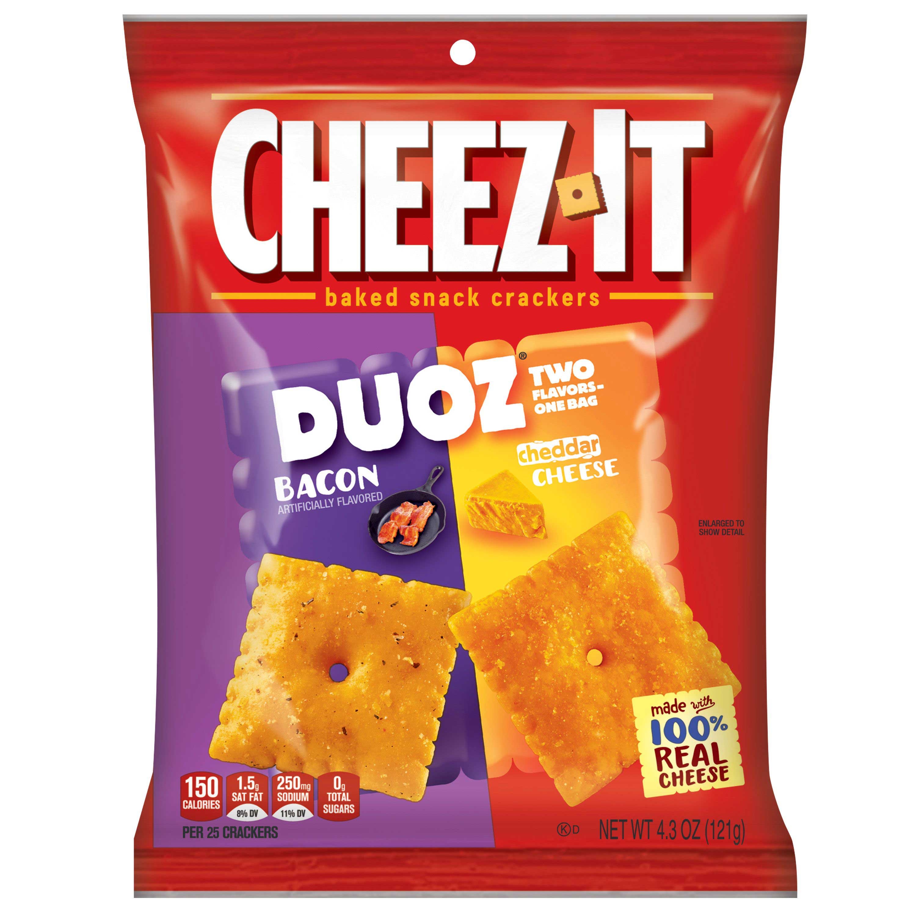 Sunshine Cheez It Bacon Cracker, 4.3 Ounce -- 6 per case.