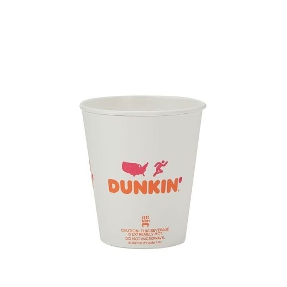 Dunkin Paper Cup, 12 Ounce -- 12 per case