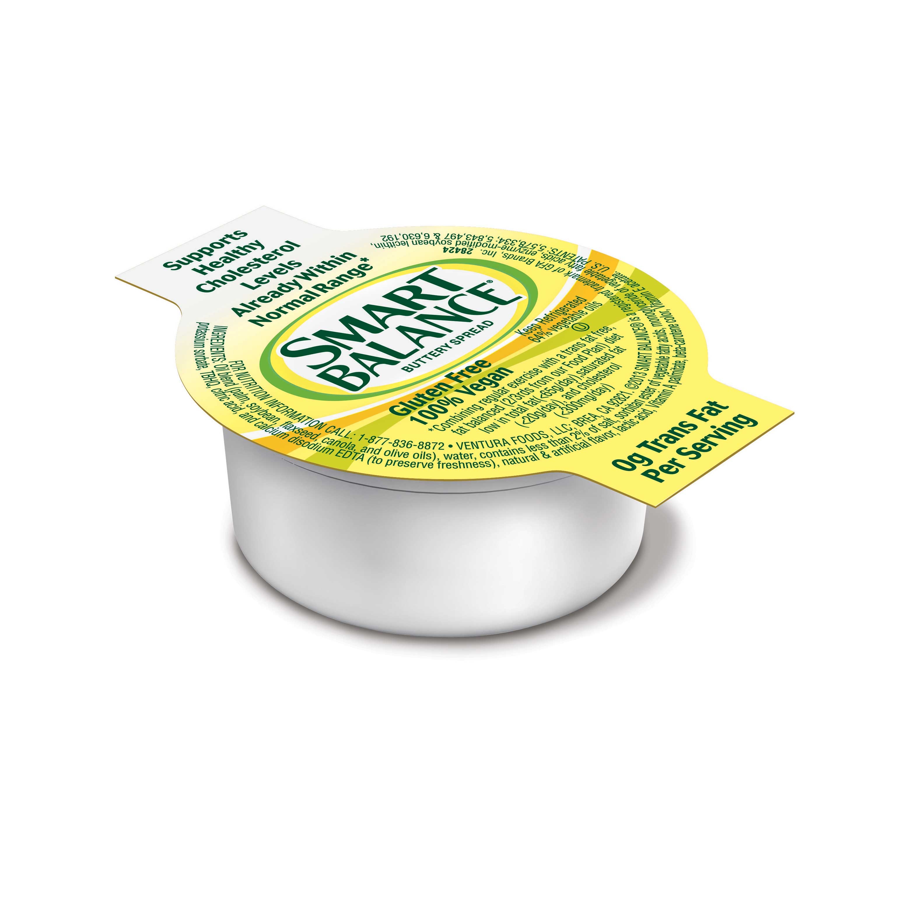 Ventura Foods Smart Balance Whipped Spread, 5 Gram -- 600 per case.