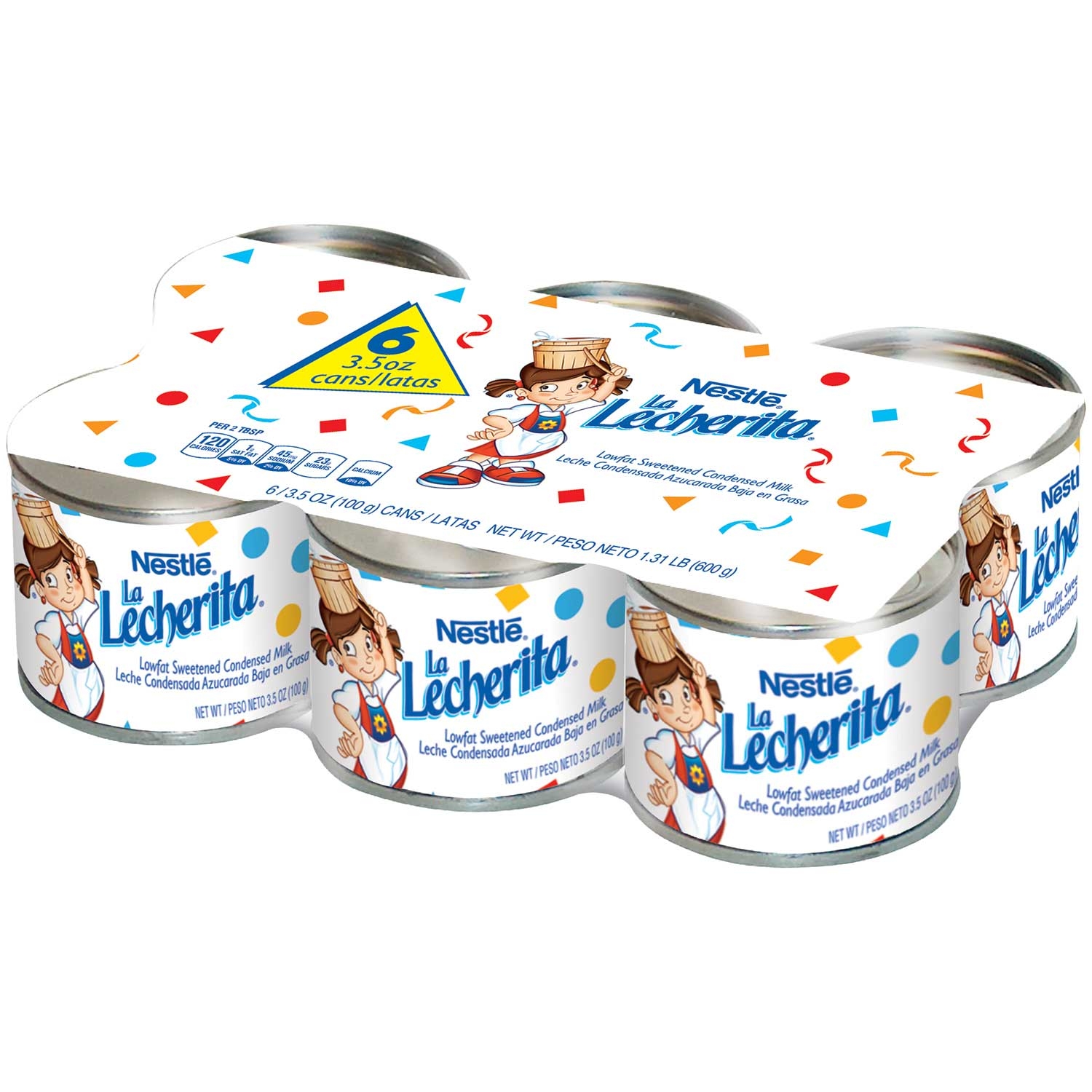 Nestle La Lecherita Lowfat Sweetened Condensed Milk, 3.5 Ounce -- 36 per case