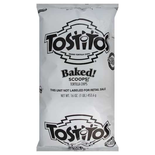 Tostitos Baked Scoops Tortilla Chips, 16 Ounce -- 4 per case