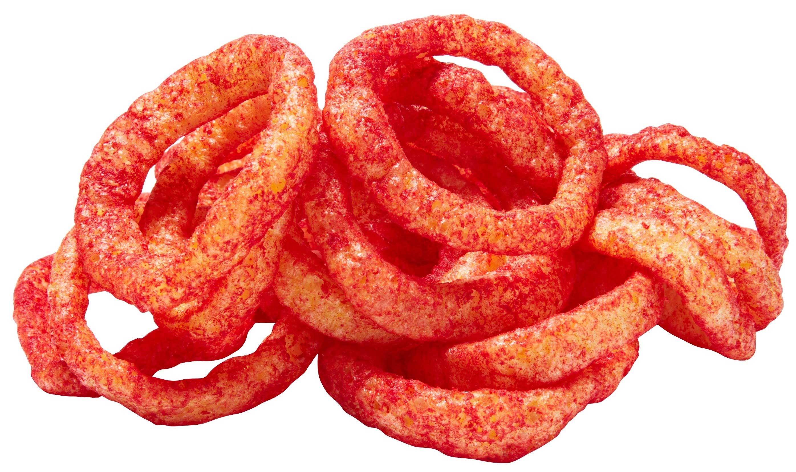 Funyuns Flamin Flavored Hot Onion Rings, 1.25 Ounce -- 64 per case