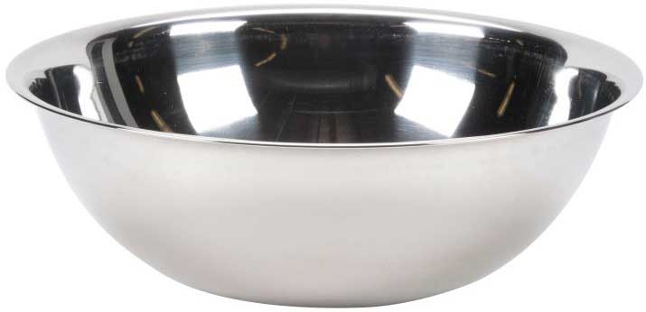 Economy Stainless Steel Mixing Bowls, Capacity 12.3 Ltr.