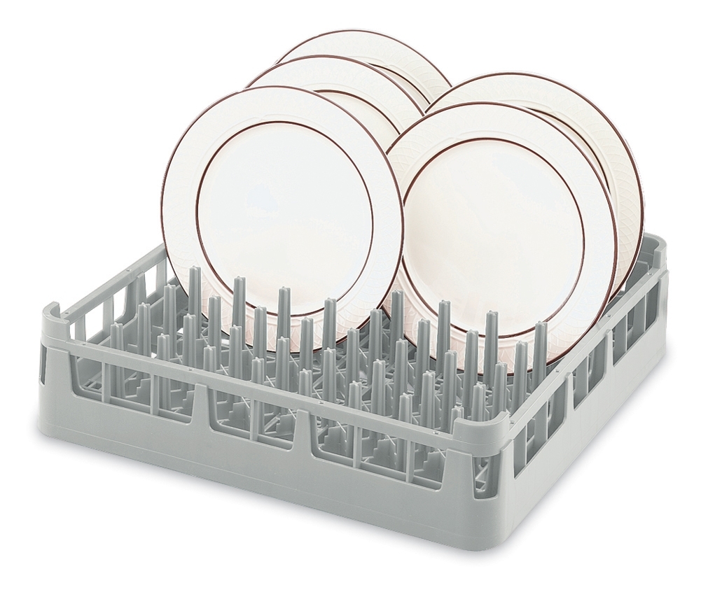 Vollrath Light Green Full-Size Plate Rack, 4 7/8 inch.