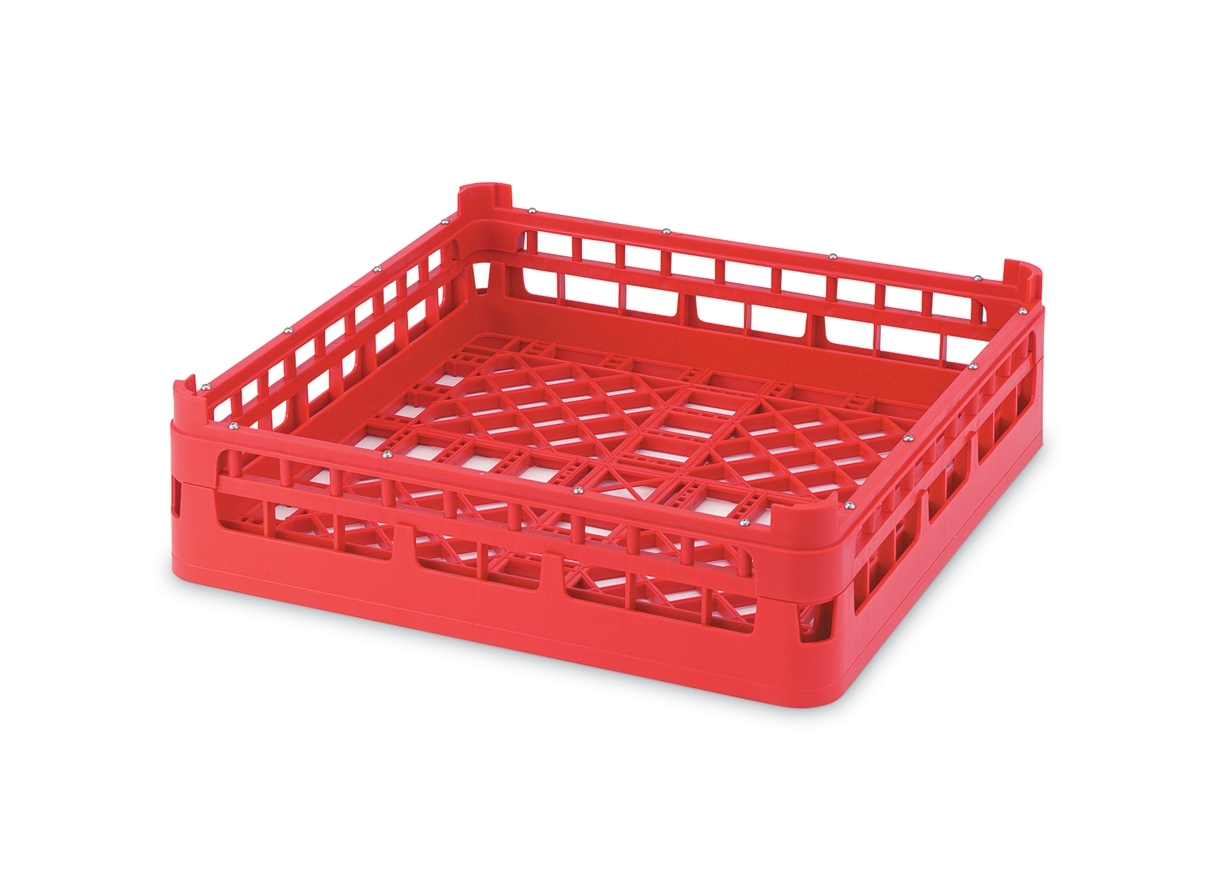 Vollrath Green Short Full-Size Open Rack, 4 1/8 inch.