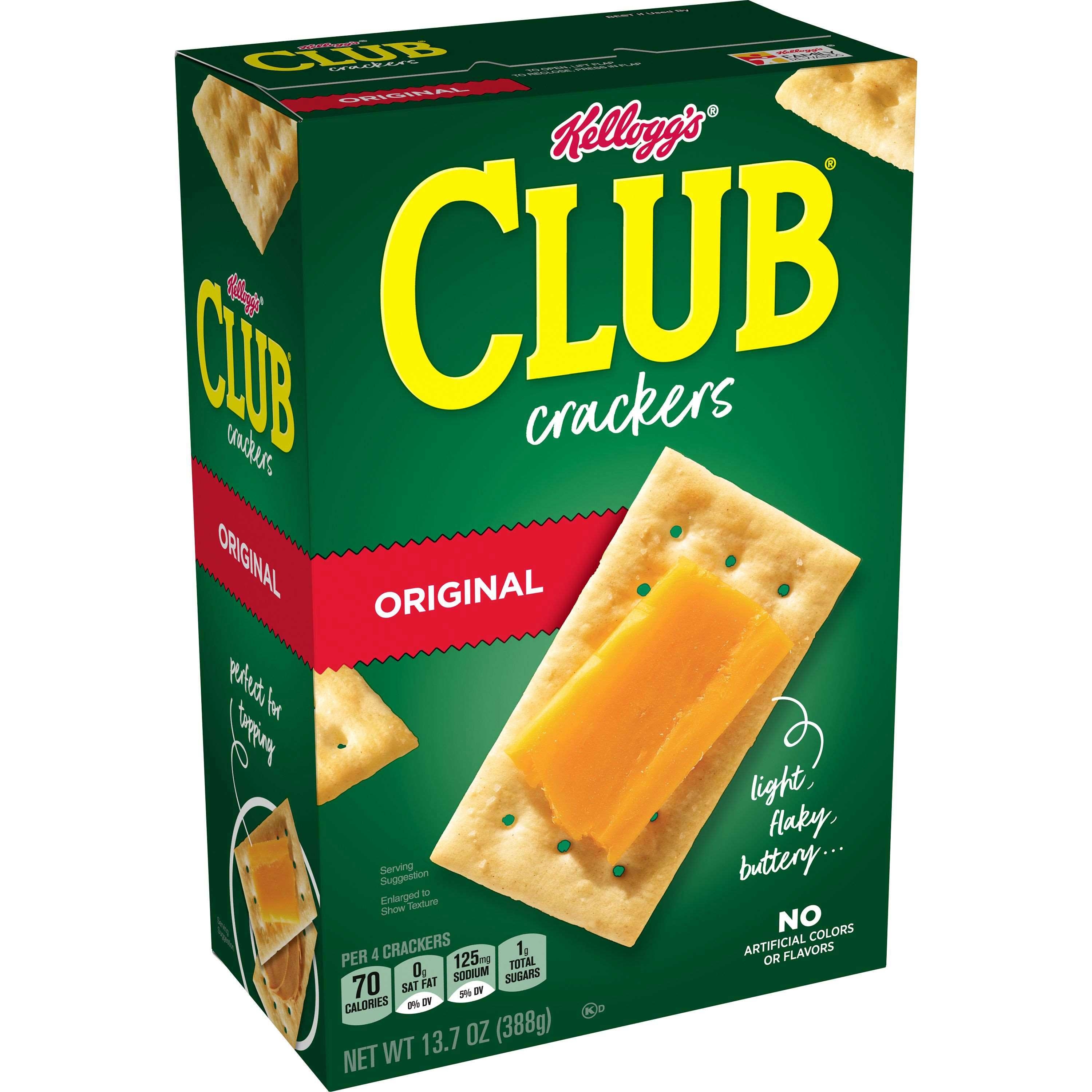 Keebler Club Original Cracker, 13.7 Ounce -- 12 per case.