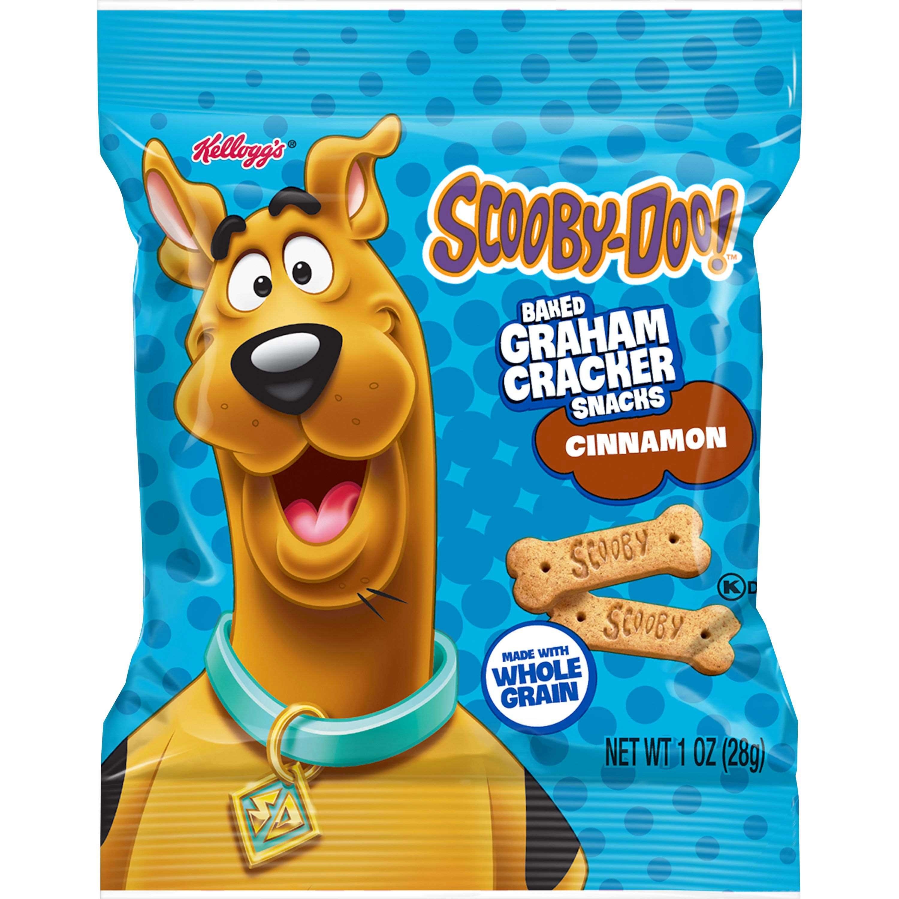 Scooby-Doo Cinnamon Graham Cracker Sticks - 1 oz. package, 210 per case