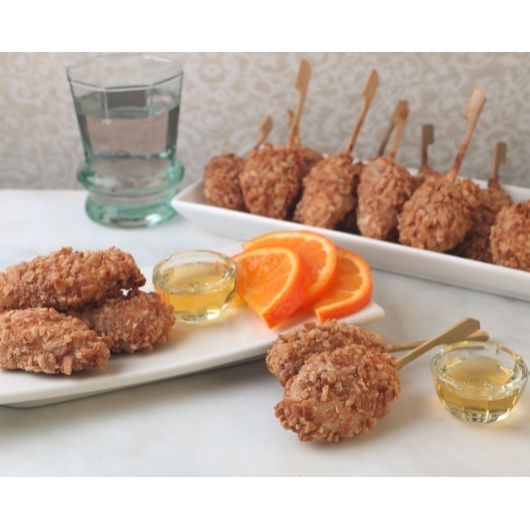 Simply Cuisine Chicken and Waffle Skewer, 20 count -- 5 per case