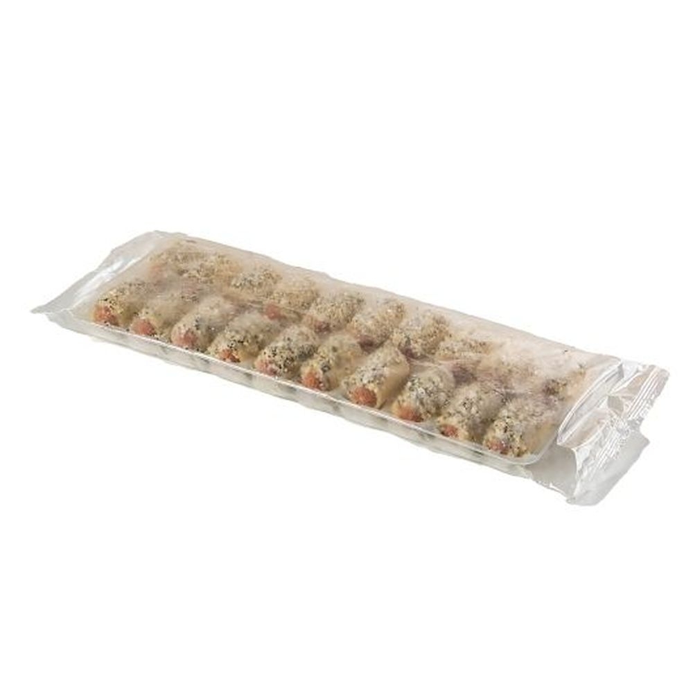 Cuisine Innovations Everything Seasoned Cocktail Franks in a Blanket, 0.64 Ounce -- 100 per case