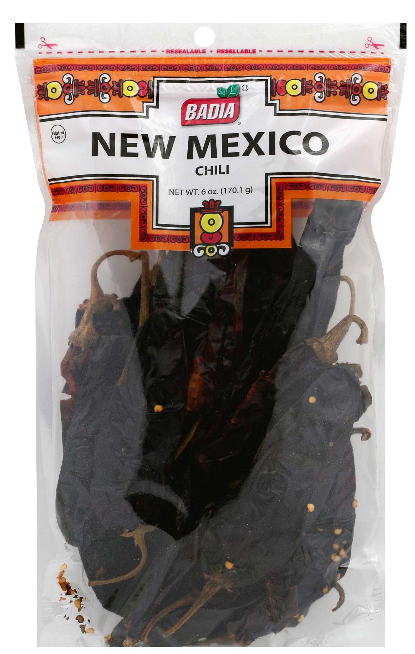 Badia New Mexico Chili Peppers, 6 Ounce Bag -- 12 per case
