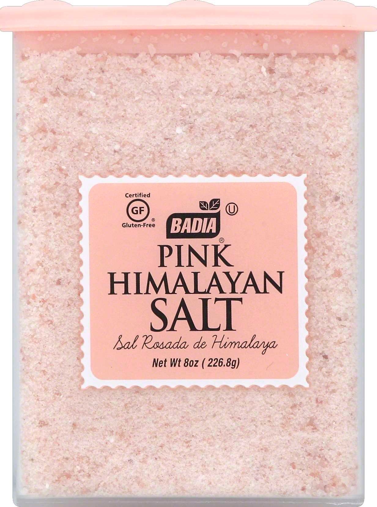 Badia Pink Himalayan Salt, 8 Ounce -- 12 per case