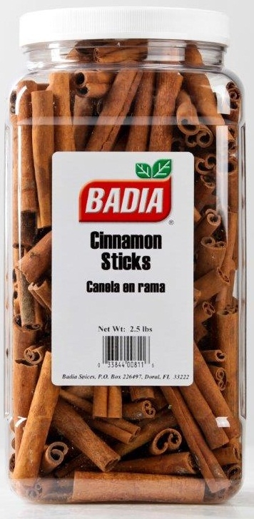 Badia Cinnamon Sticks, 2.5 Pound -- 4 per case