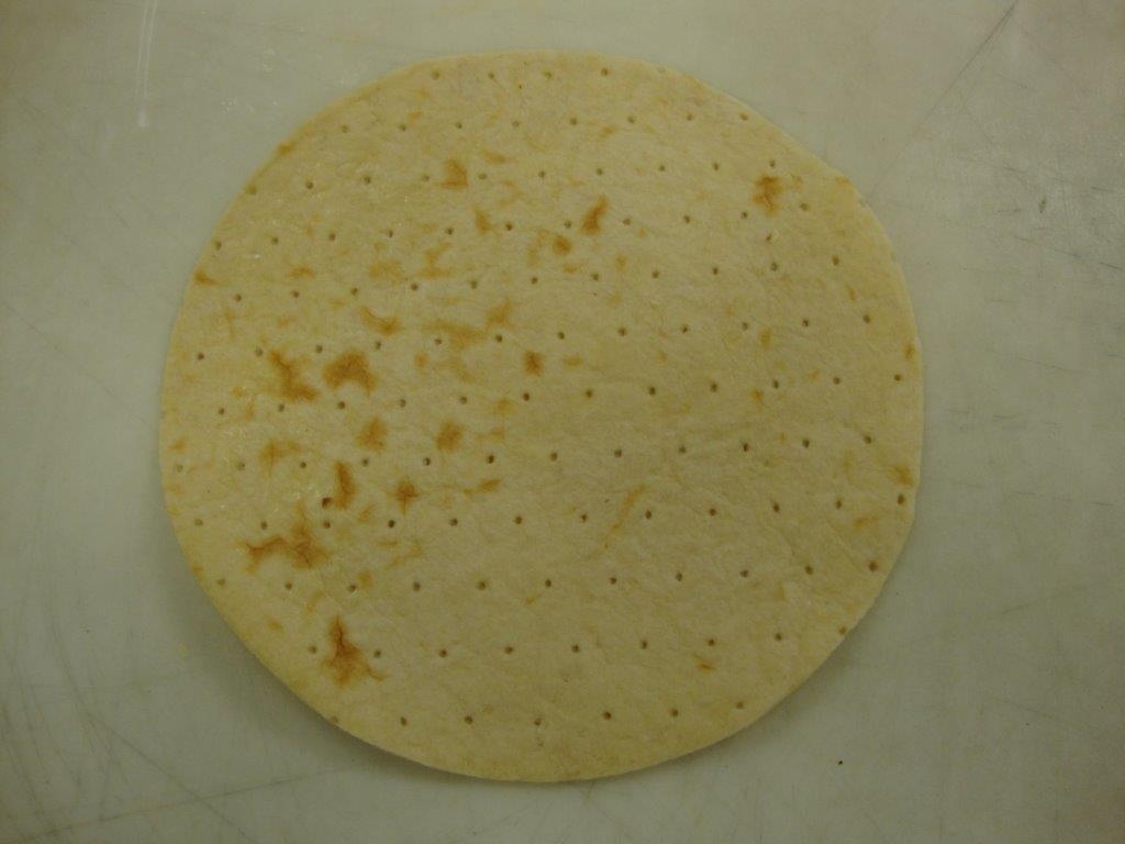 Alive and Kicking Parbaked Thin Pizza Crust -- 40 per case.