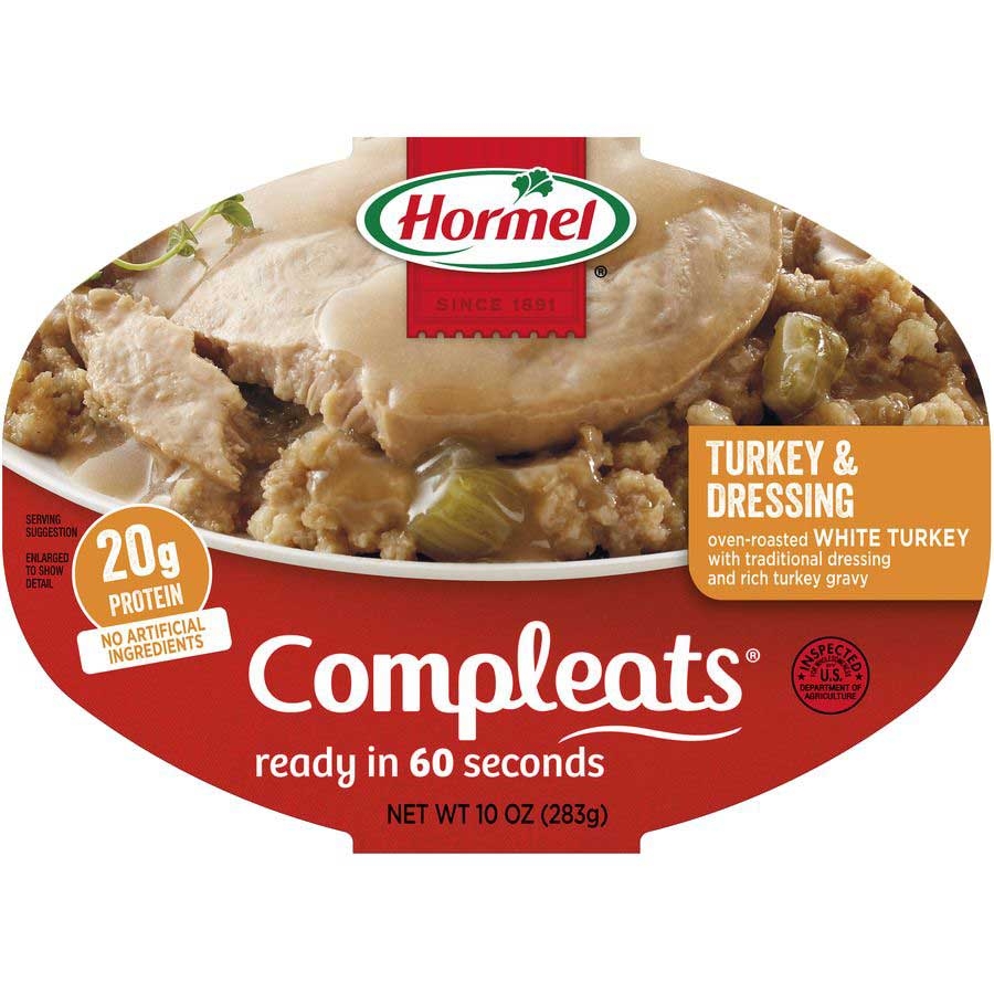 Hormel Compleats Turkey and Dressing, 10 Ounce -- 6 per case