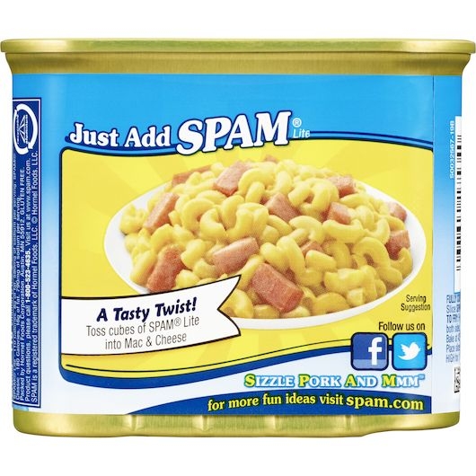 Spam Lite Luncheon Meat, 12 Ounce -- 12 per case