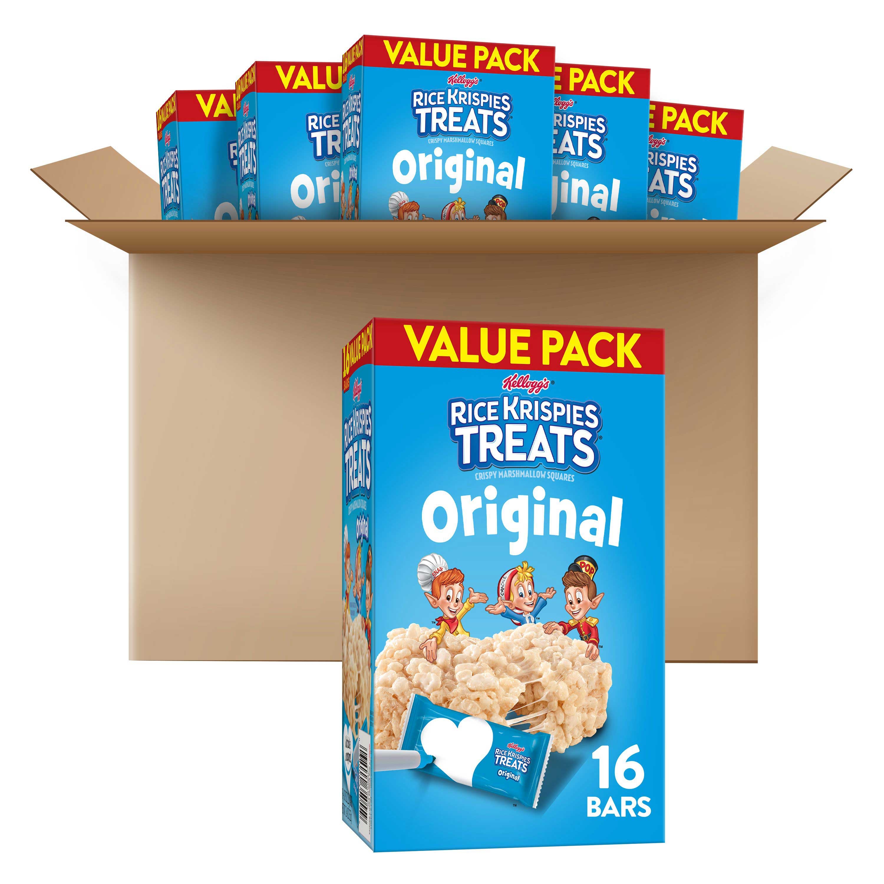 Kelloggs Rice Krispies Treats Original Snack Bar, 0.78 Ounce -- 96 per case.