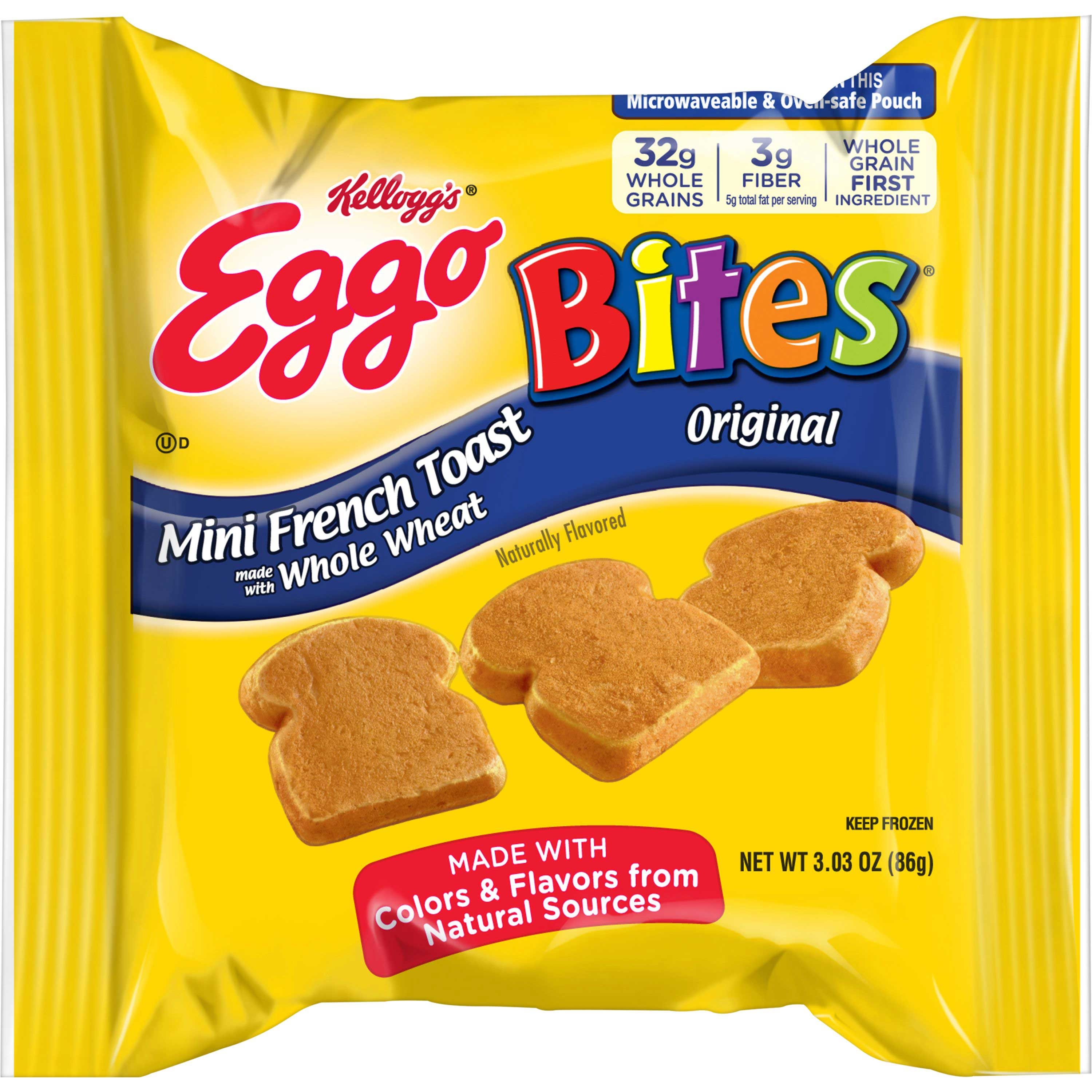 Eggo Minis Original French Toast, 3.03 Ounce -- 72 per case.