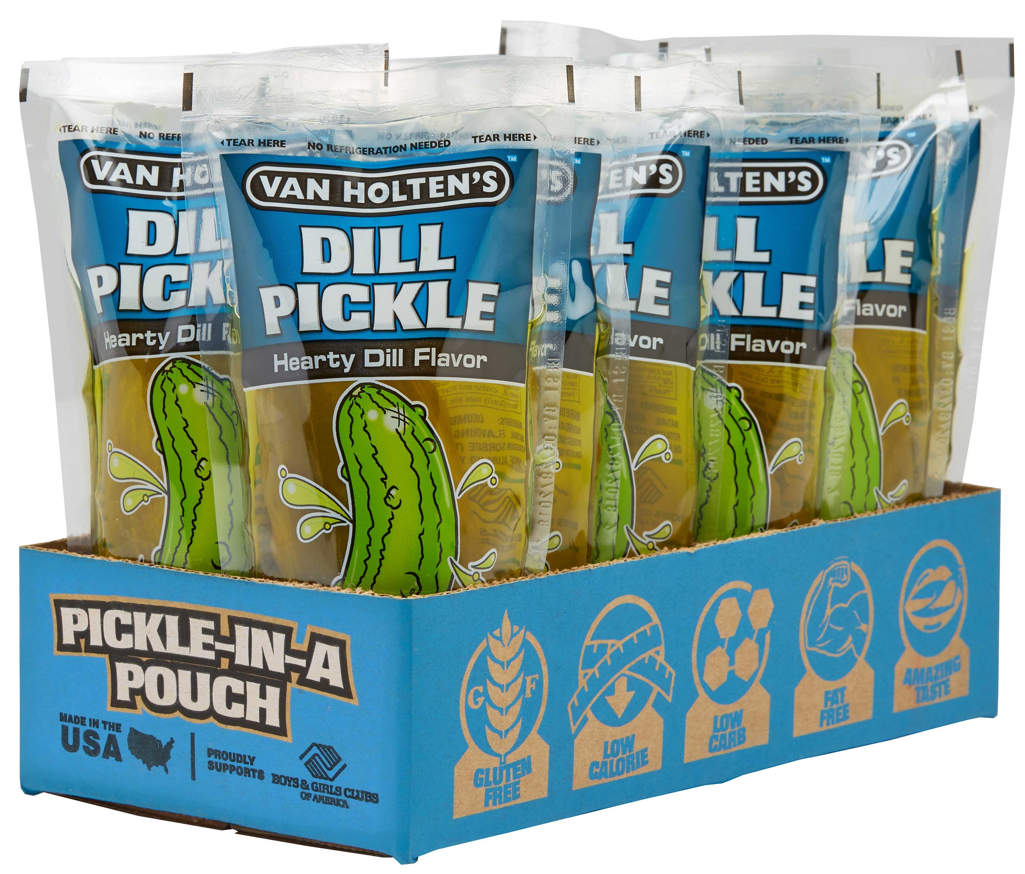 Van Holtens Large Dill Pickle -- 12 per case.