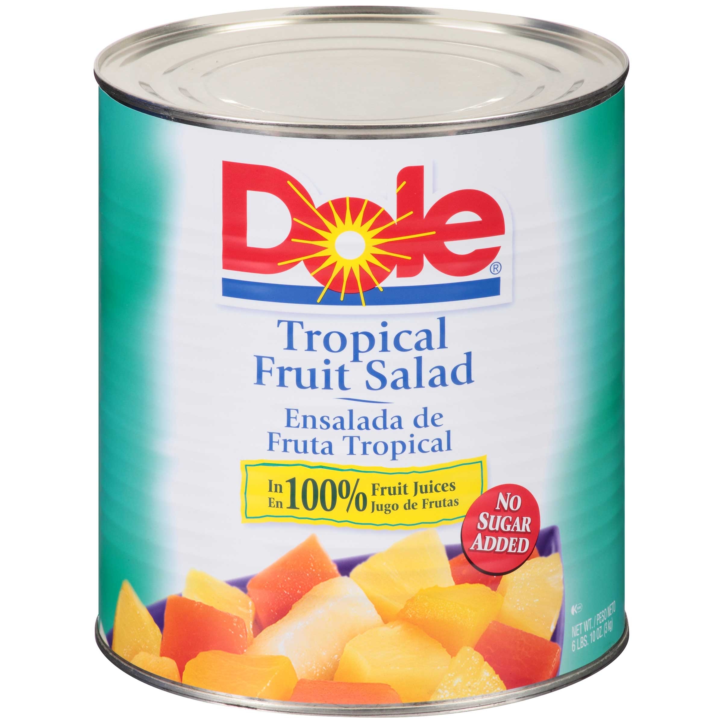 Dole Tropical Fruit Salad, 106 Ounce -- 6 per case.