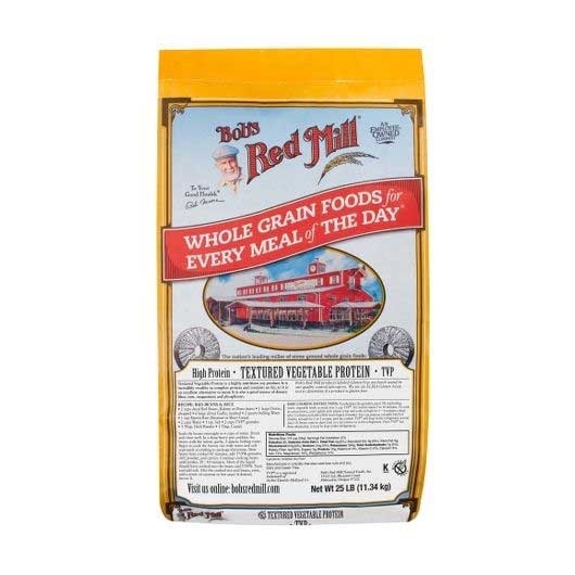 Bobs Red Mill Textured Vegetable Protein, 25 Pound