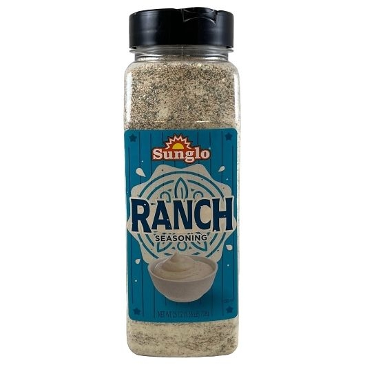 Sunglo Ranch Flavored Popcorn Seasoning, 3 Ounce -- 6 per case