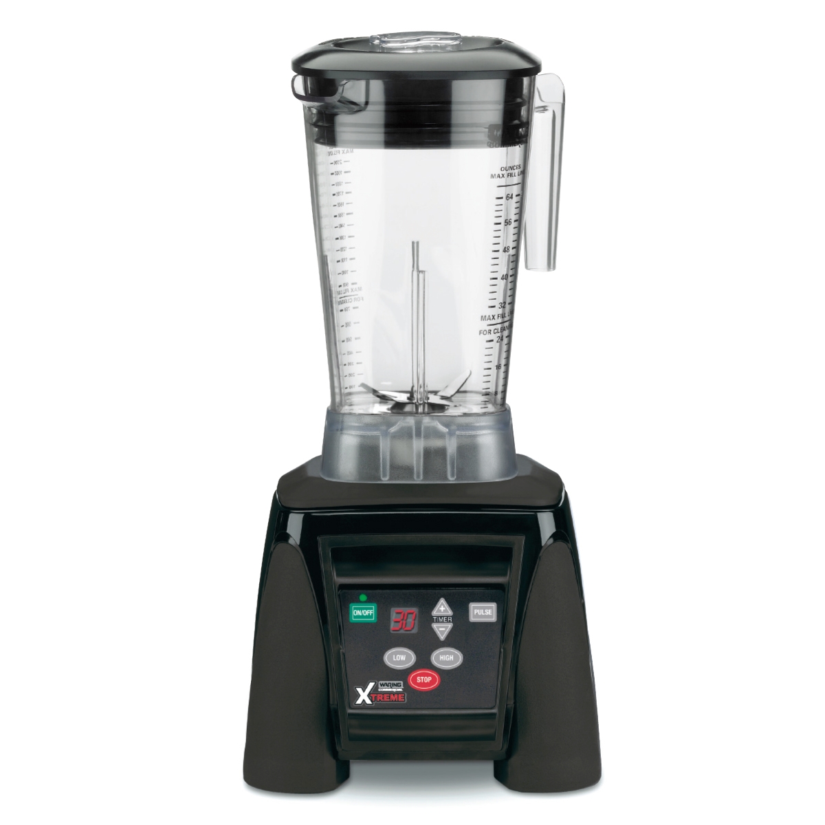 Waring Commercial Hi Power Electronic Keypad Blender with Timer, 18 x 8.5 x 8.25 inch.