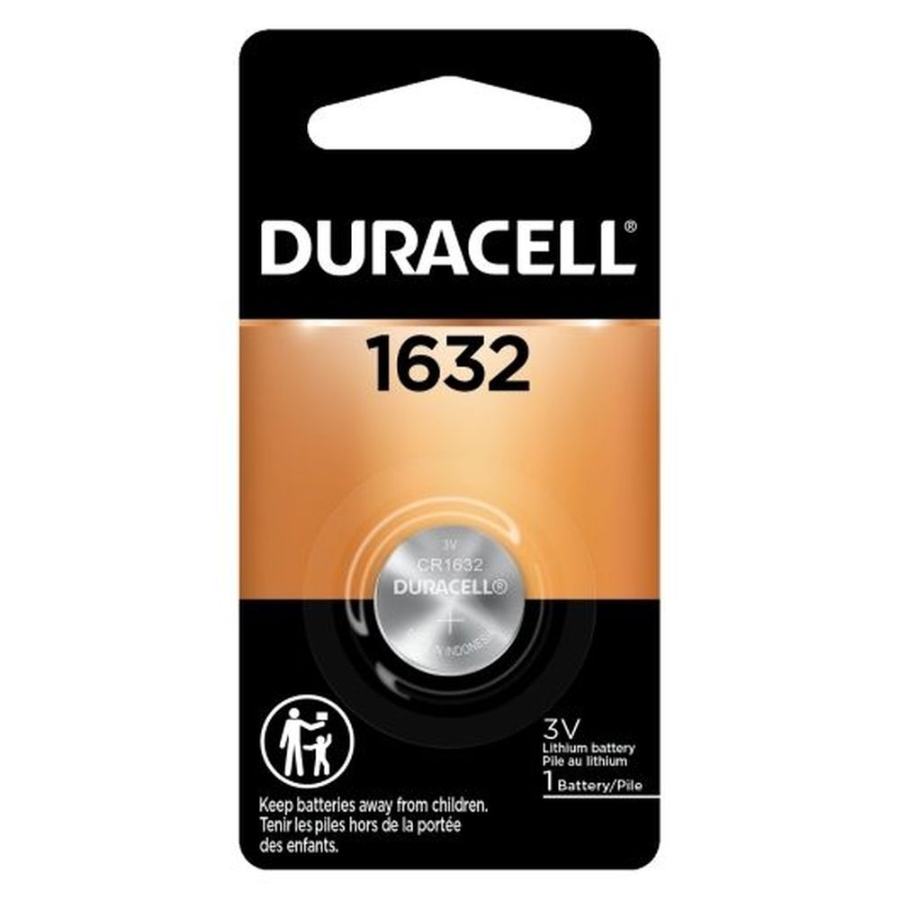 Duracell 1632 Lithium Manganese Dioxide Specialty Coin Battery -- 36 per case