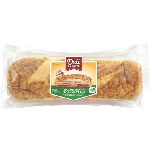 Deli Express Italian Sub Selects Traditional Sandwich, 5.1 Ounce -- 8 per case.