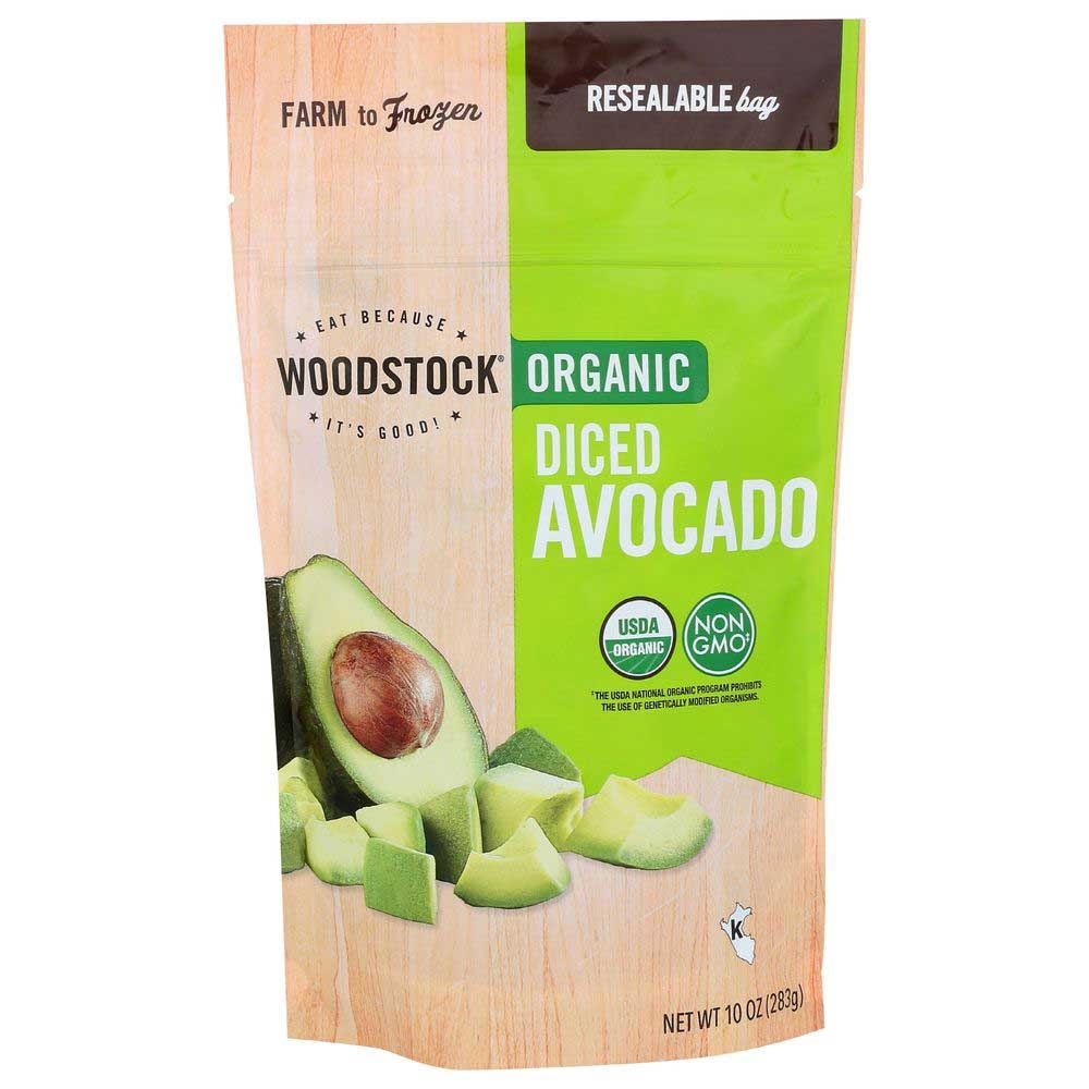 Woodstock Organic Diced Avocado, 10 Ounce -- 12 per case