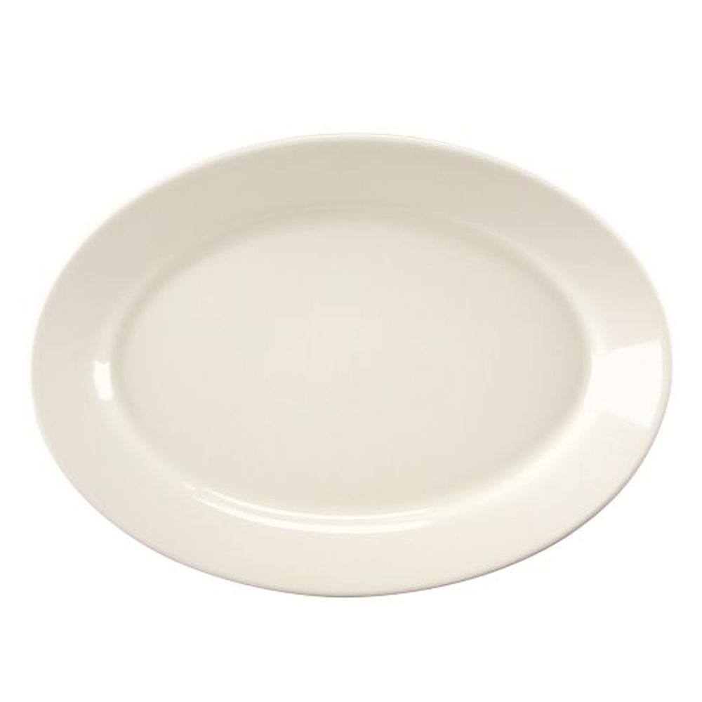 Homer Laughlin Undecorated Oval Platter, 9 1/2 x 6 3/4 inch -- 24 per case
