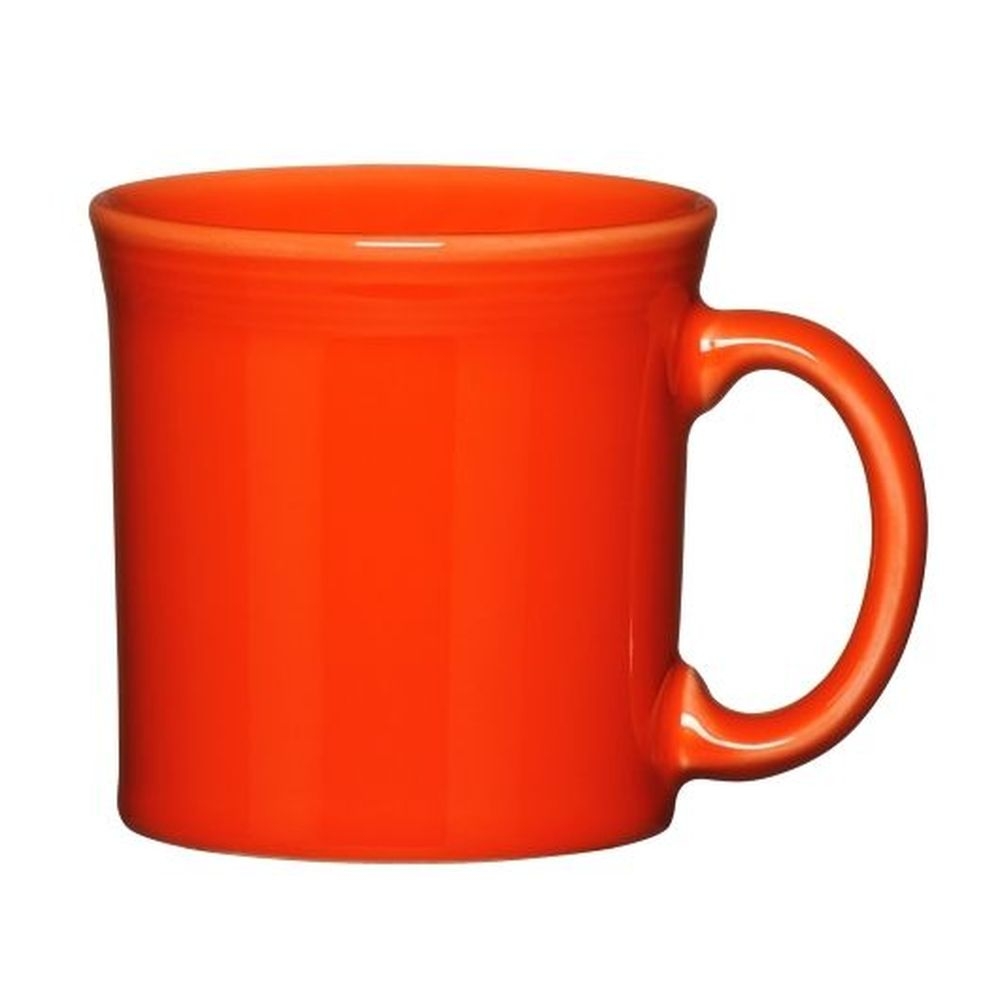 Fiesta 12 Ounce Poppy Java Mug, 12 count