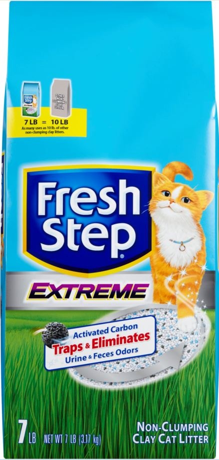 Fresh Step Clay Cat Litter, 7 Pound -- 6 per case.