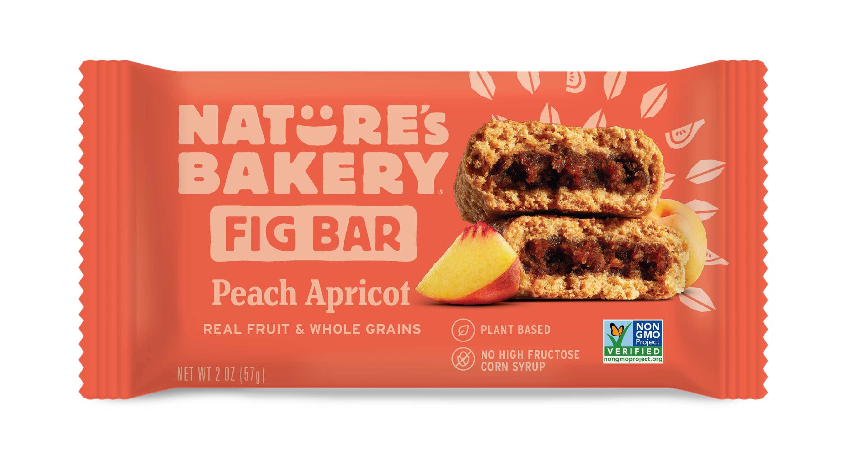 Natures Bakery Peach Apricot Fig Bar, 2 Ounce -- 36 per case.