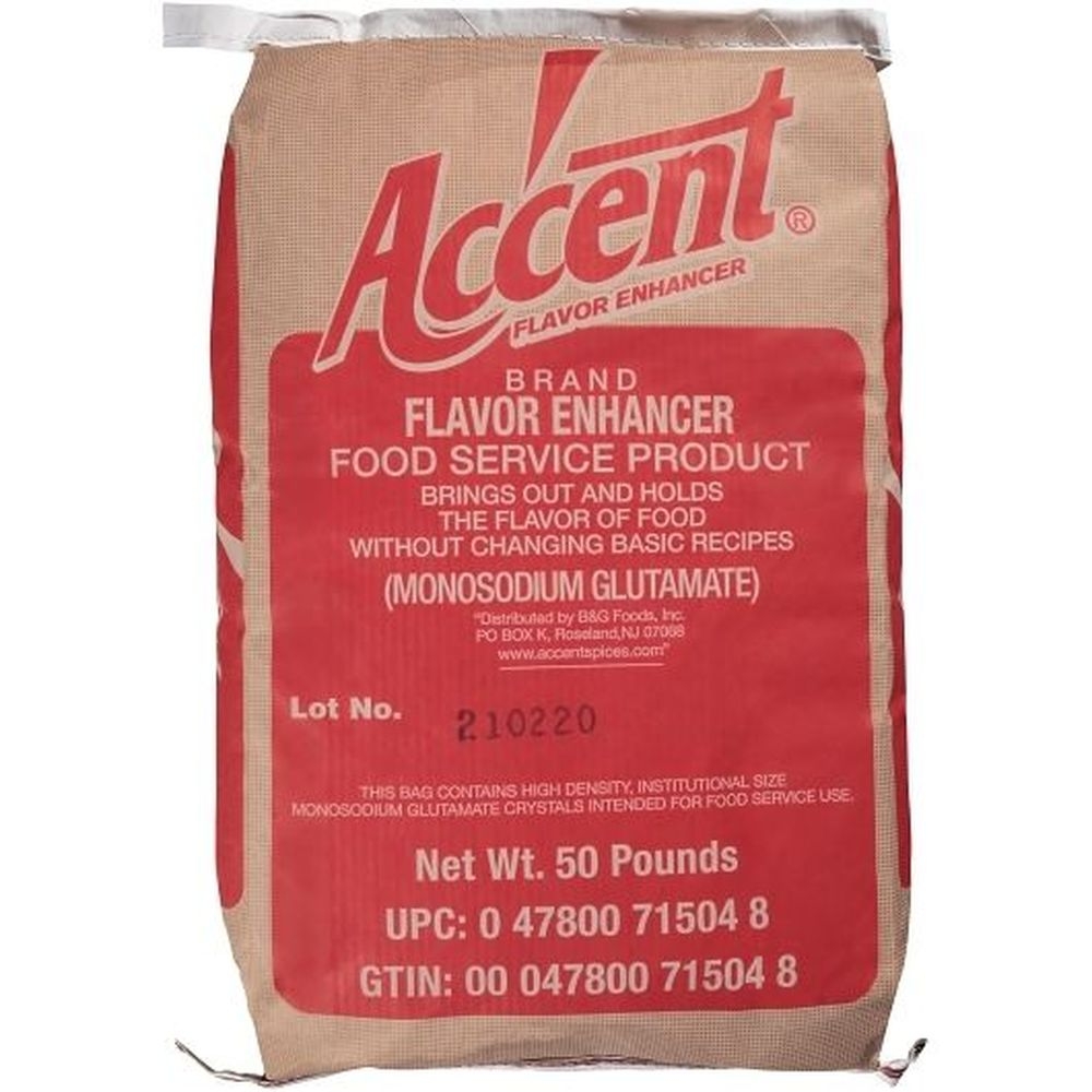 Accent Flavor Enhancer, 50 Pound