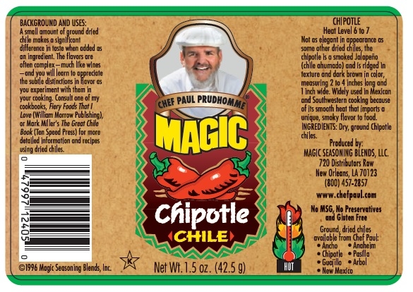 Chef Paul Prudhommes Magic Chipolte Chile - 16 oz. can, 4 per case