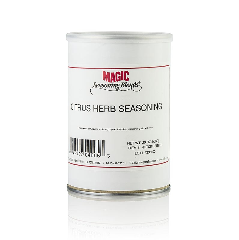 Magic Seasoning Blends - Citrus Herb Rotisserie, 20 Ounce -- 4 per case.