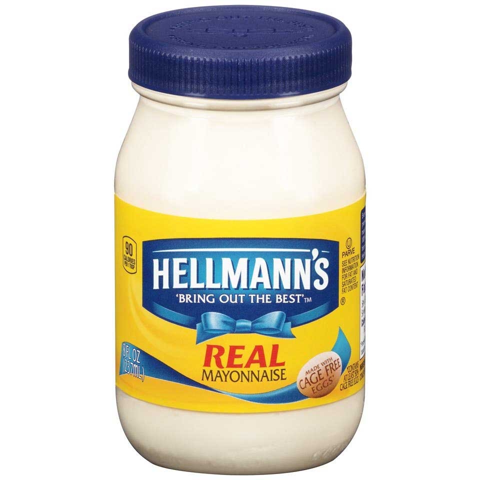 Single Hellmann's Mayonnaise, 8 Ounce