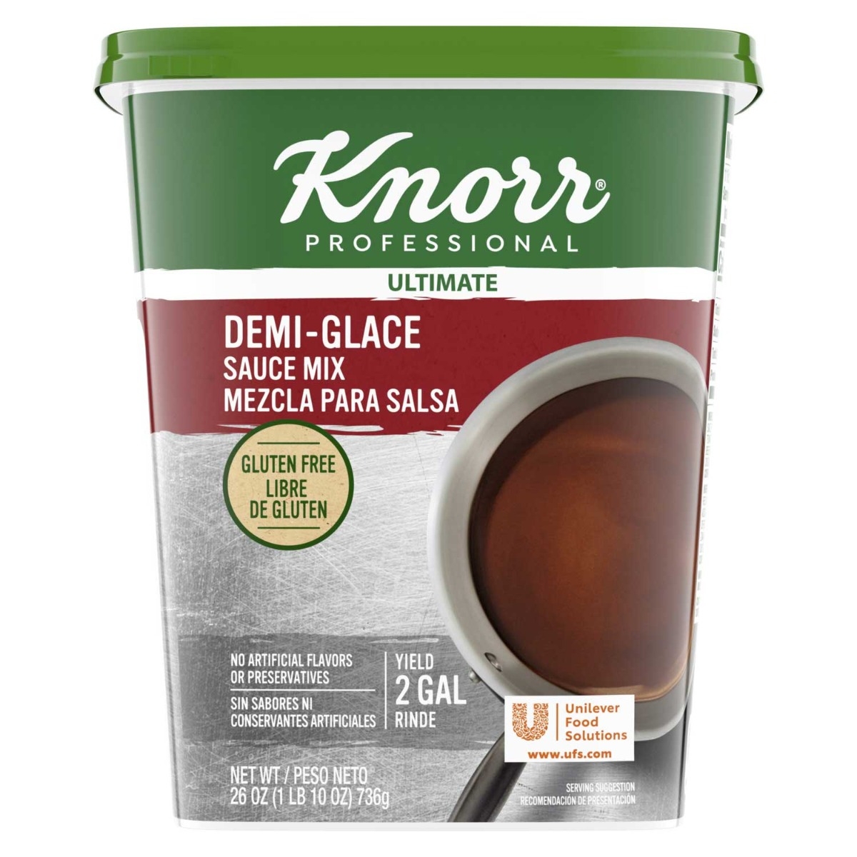 Single Knorr Professional Ultimate Demi-Glace Sauce Mix, 26 Ounce